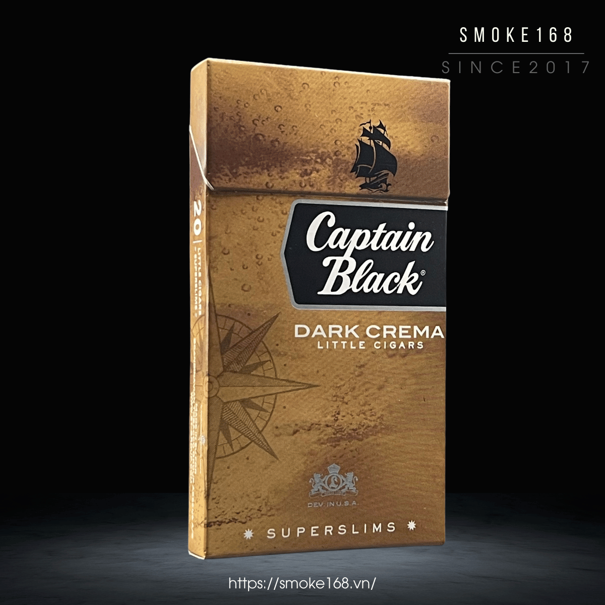 Captain Black nâu cafe slim